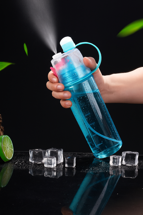 Bouteille AirivaHydra™ 2 en 1 – Brumisateur & Gourde 600ML