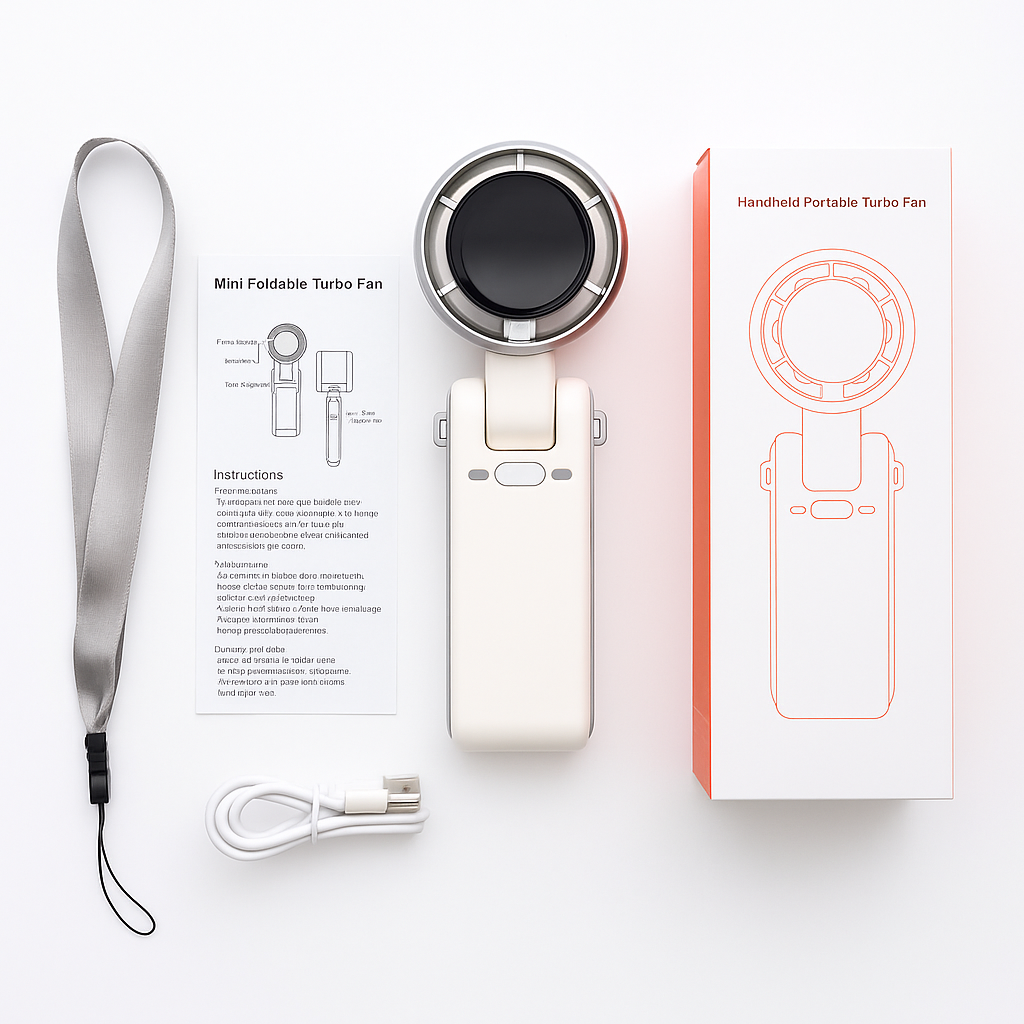 Airivapocket Flex™ – Ventilateur pliable portable